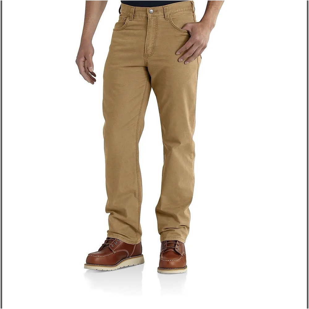 Carhartt Rugged Flex Rigby Dungarees‎ Gravel Work Pants for Men, Size 40Wx32L